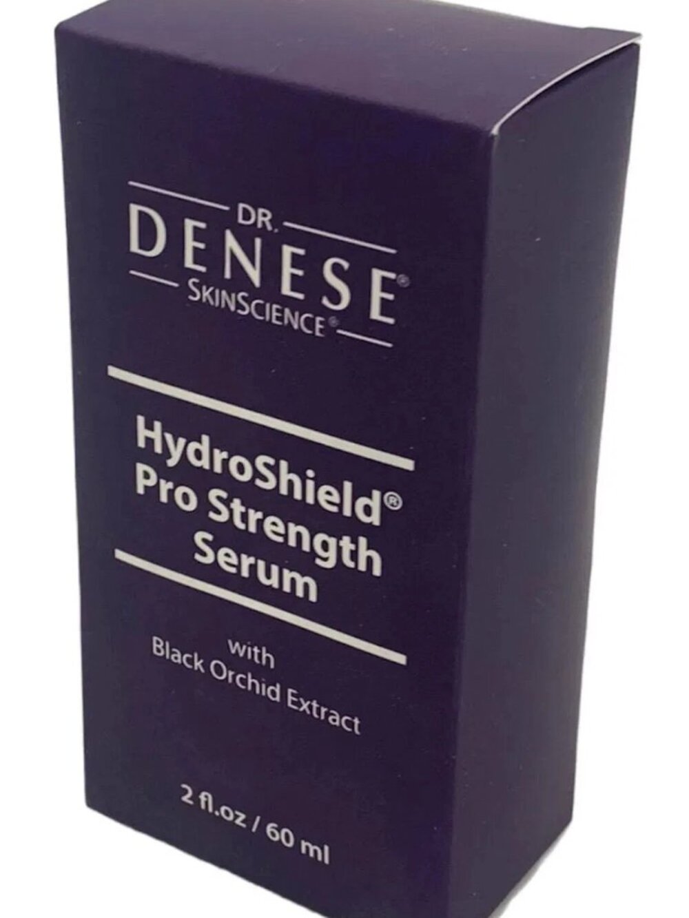Dr. Denese HydroShield Strength Serum Black Orchid Extract 2 fl oz. New